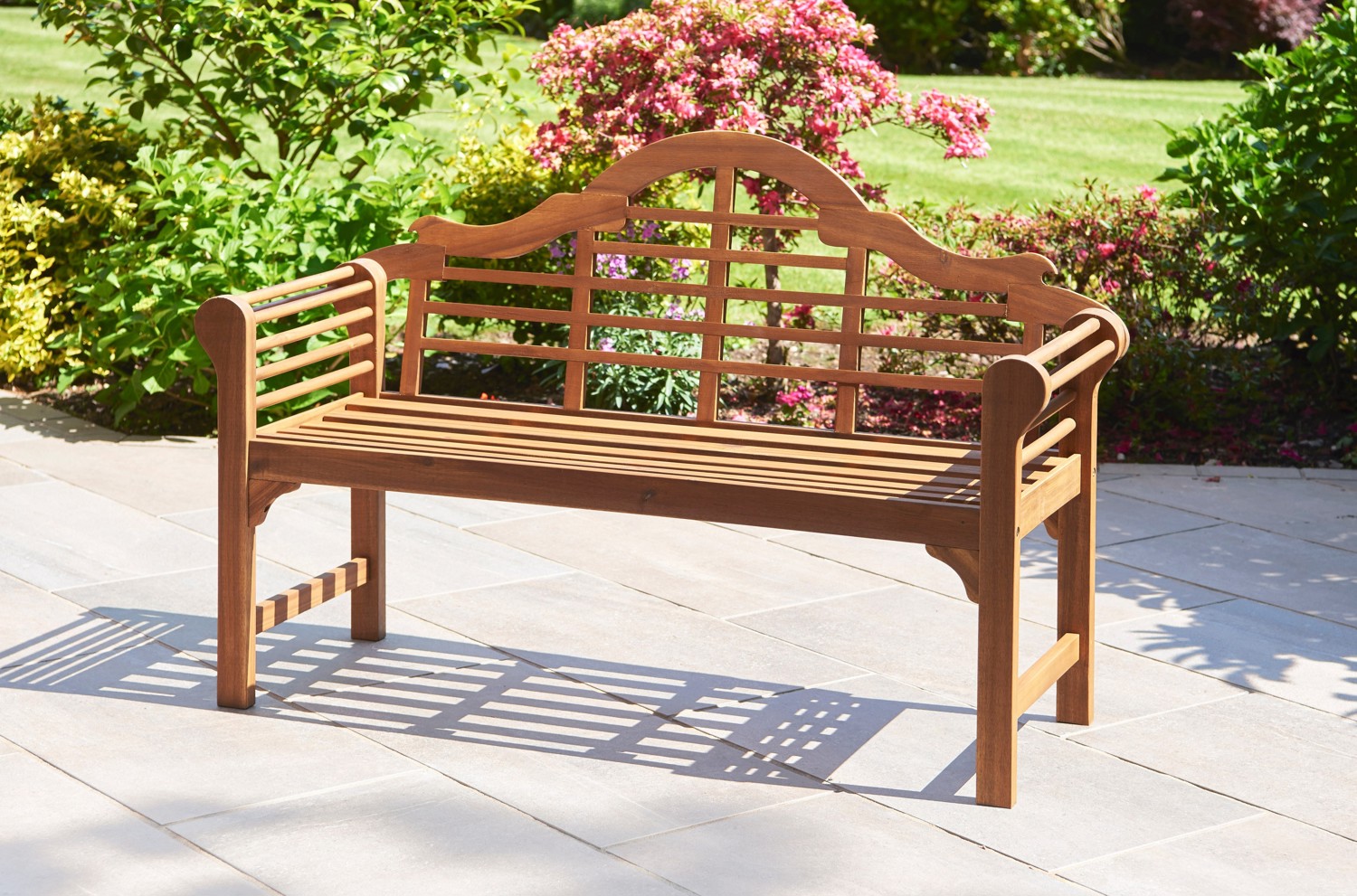 Lutyens Style Bench Natural Barnardo s Online Charity Shop